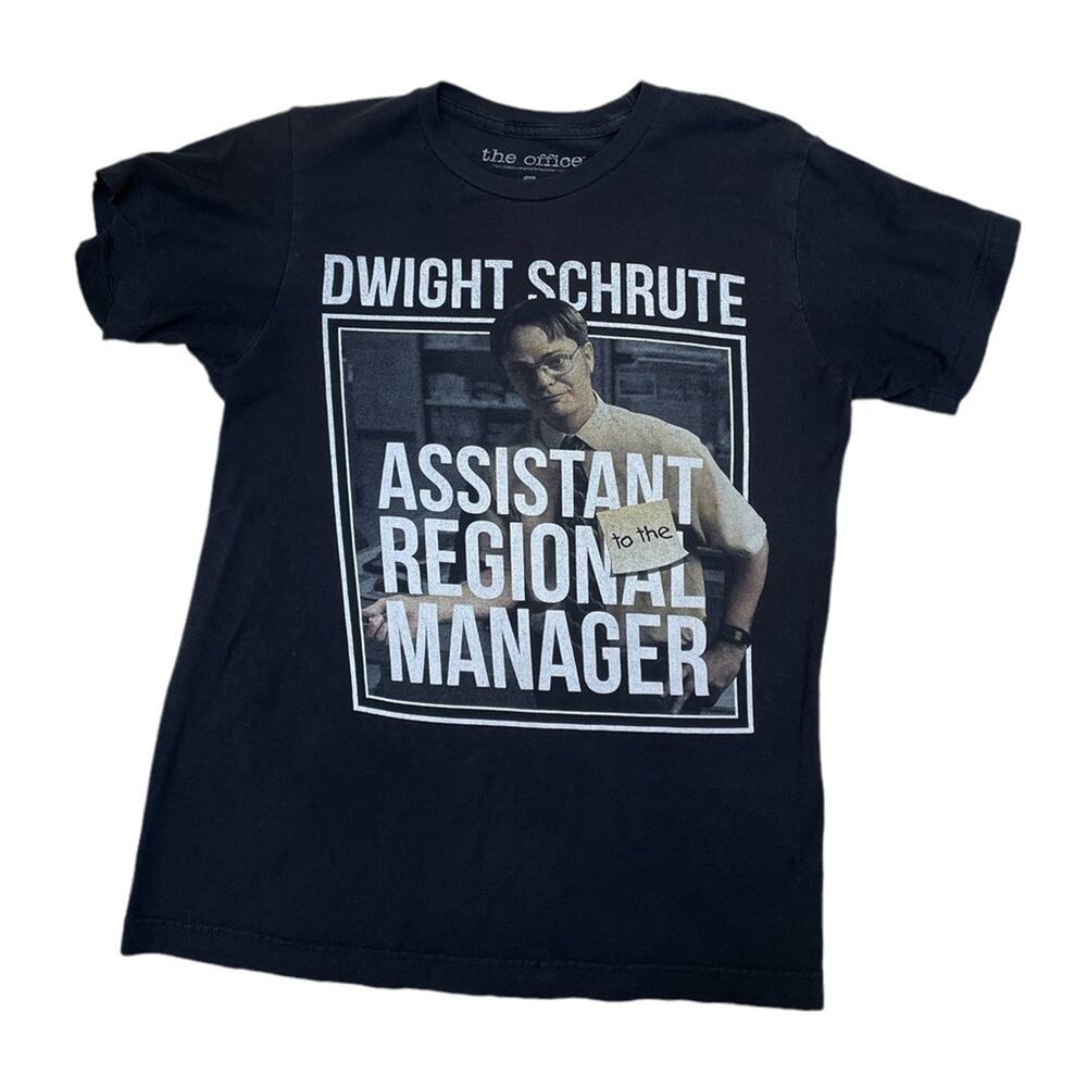 The Office Dwight Schrute T-Shirt Men S Funny Assistant Regional Manager Black